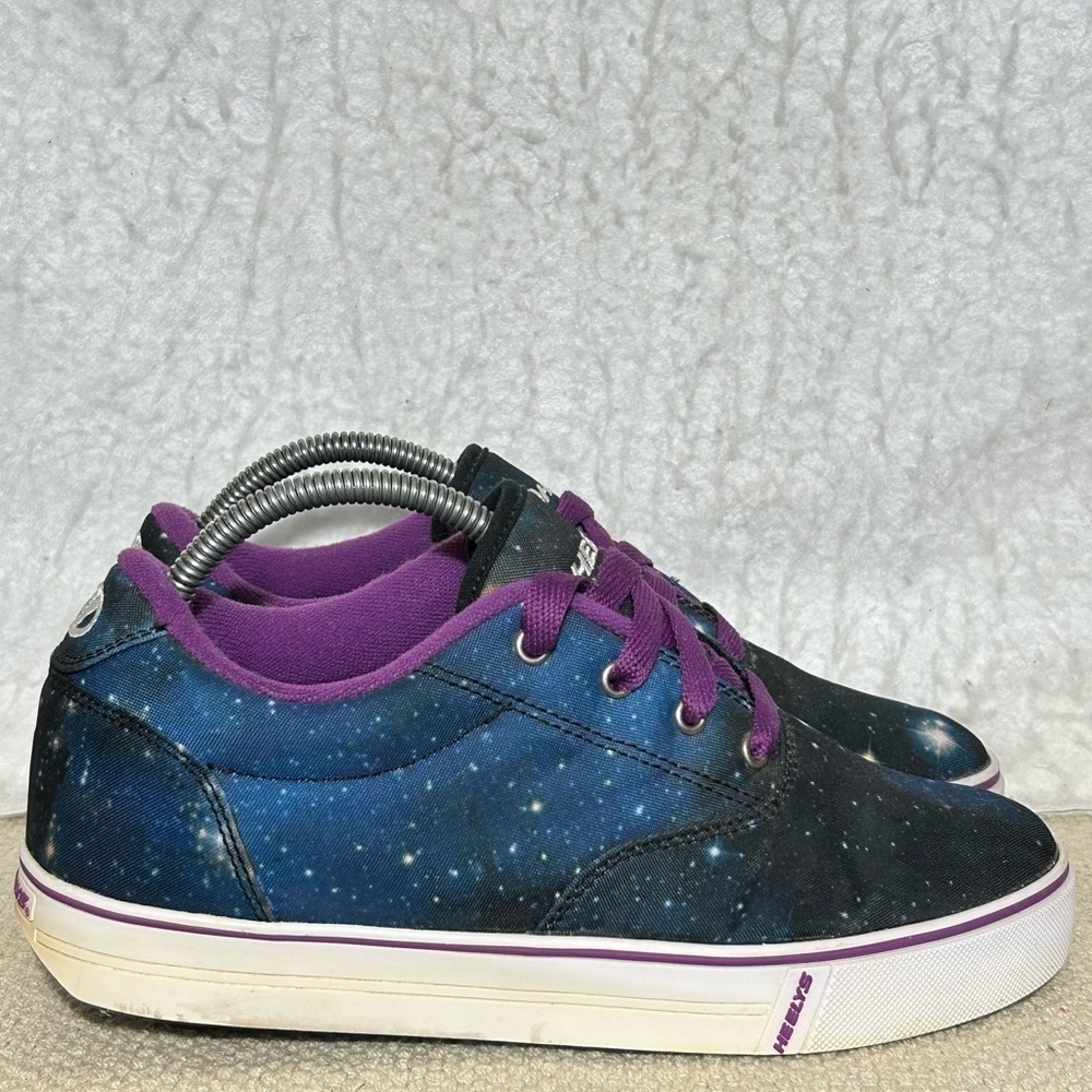 Heelys Youth/Kids Blue/Purple Launch 2 Wheeled Sneakers Shoes SZ EU 38 & W7 & 6Y